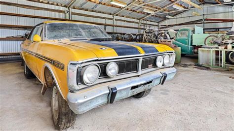 Classic Barn Find Falcon GT Set To Fetch A Fortune At Lloyds Auctions