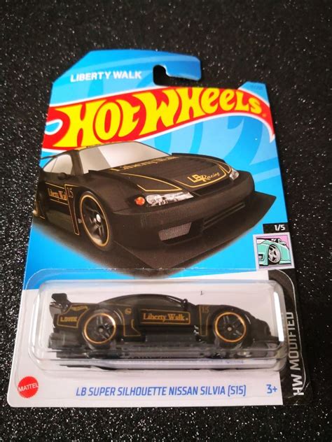 Hot Wheels Lb Super Silhouette Nissan Silvia S Black Gold Lbwk Liberty Walk Hobbies Toys