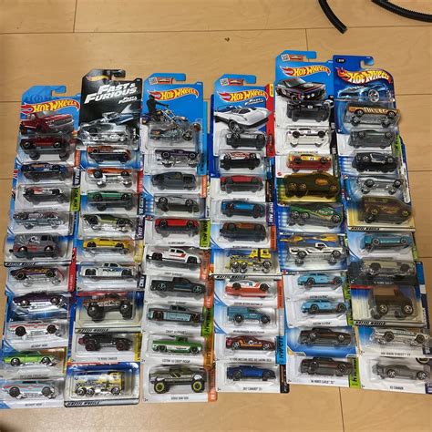 Yahoo オークション ホットウィール Hot Wheels 大量 60台 実車 アメ