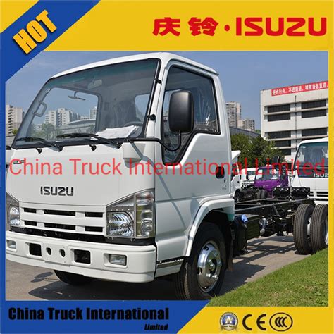 China Isuzu Nkr 100p 98HP Single Cabin Light Cargo Truck Chassis