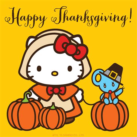 [100+] Hello Kitty Thanksgiving Wallpapers | Wallpapers.com