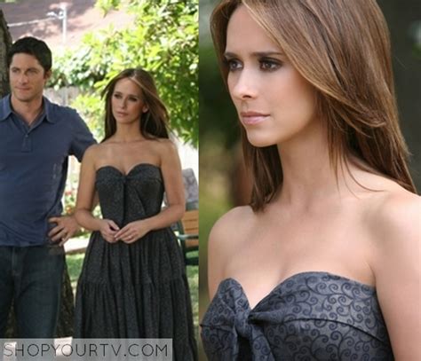 Ghost Whisperer Season 3 Episode 3 Melindas Green Printed Strapless