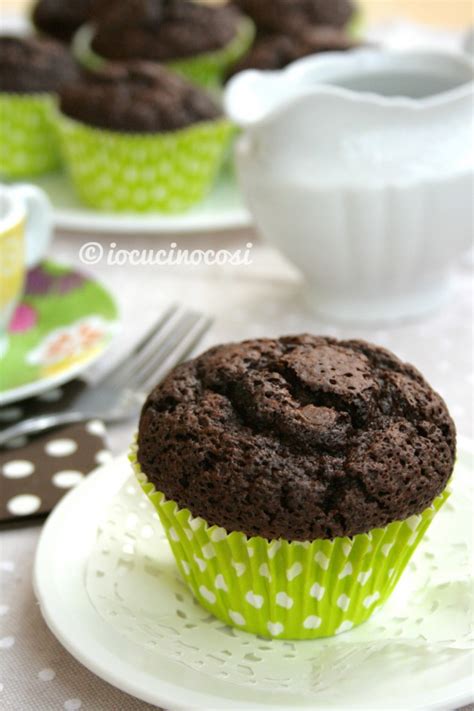 Ricetta Muffin Al Cioccolato Fondente Extra Dark