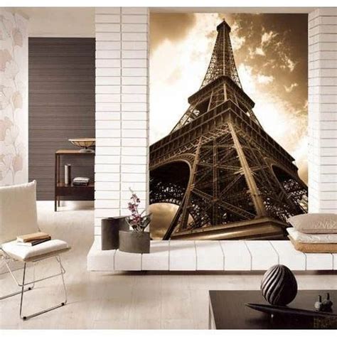 Non Woven Printed 3d Eiffel Tower Wallpaper At Rs 35square Feet In New