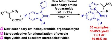 Stereocontrolled Construction Of Spirooxindole Containing