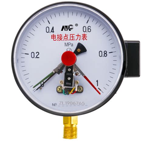 Yxc Psi Pressure Gauge Stainless Steel Electric Contact Va