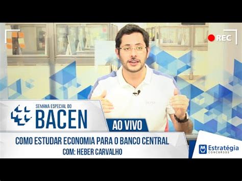 ASSISTA AGORA Transmissões ao vivo da Semana Especial Bacen Como