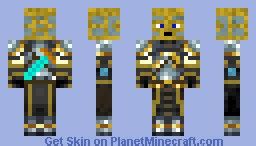 Gold Knight Minecraft Skin