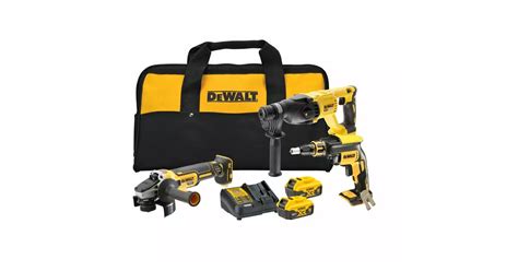 Zestaw Combo DCH133 DCG405 DCF620 18V XR Li Ion 2x5Ah DeWALT DCK304P2