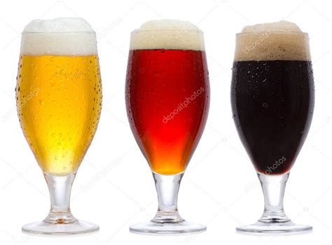 Glasses of beer — Stock Photo © Nitrub #10351110