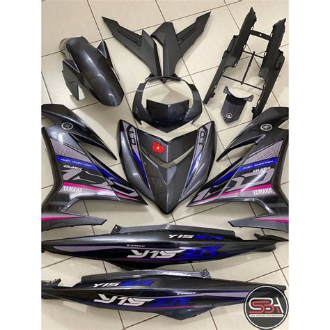 Coverset Yamaha Y Ysuku Y Zr V V Vietnam Version Vn Crystal Grey