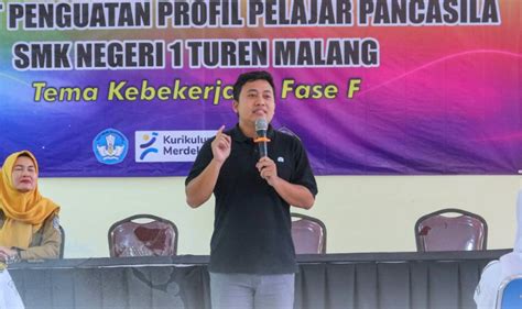 Guru Tamu Menginspirasi Siswa Smkn Turen Dalam Kegiatan Penguatan