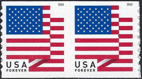 SC 5260 2018 US Flag APU Coil Pair MNH EBay