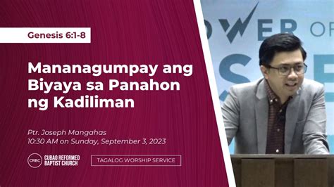 Ptr Joseph Mangahas Mananagumpay Ang Biyaya Sa Panahon Ng Kadiliman