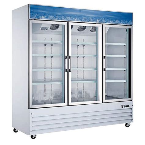 Cooler Depot In W Cu Ft Auto Cycle Defrost Glass Door