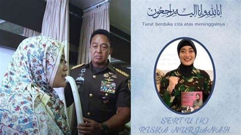 Profil Sertu Rizka Nurjanah Kowad Tni Yang Meninggal Dunia Pernah