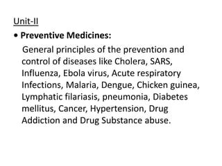 Social And Preventive Pharmacy Syllabus Ppt