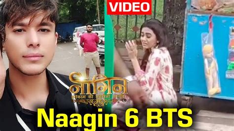 Pratik Sehajpal Naagin6 Bts Prathana Shooting Naagin6 LEAKED Pratik