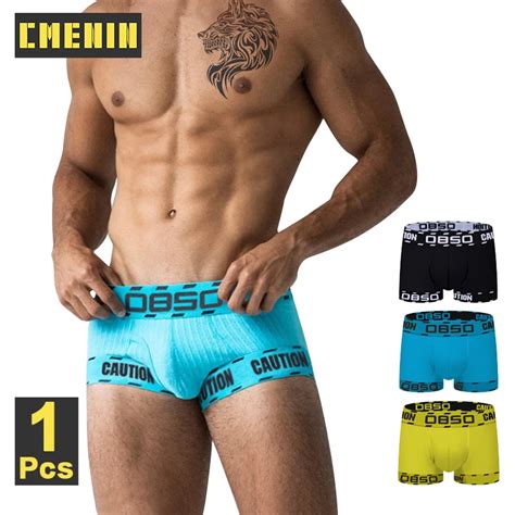 CMENIN B Xer De Algod N Para Hombre Ropa Interior Sexy De Cintura Baja Transpirable Bikini