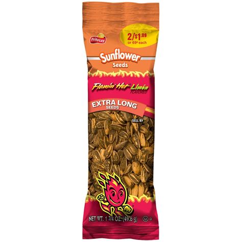 Frito Lay Frito Lay Sunflower Seeds Flamin Hot Limon Pre Priced Oz Shipt