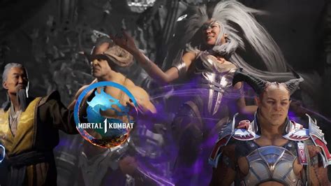 Mortal Kombat Sindel General Shao Trailer Shujinko Motaro Kameo