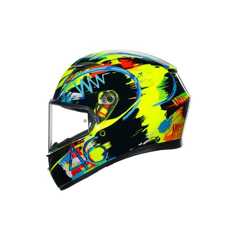 Moto Helmet Full Face K E Mplk Rossi Winter Test Agv Moto