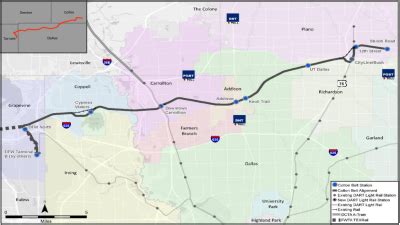 DART Silver Line Regional Rail Project (Dallas Area Rapid Transit ...