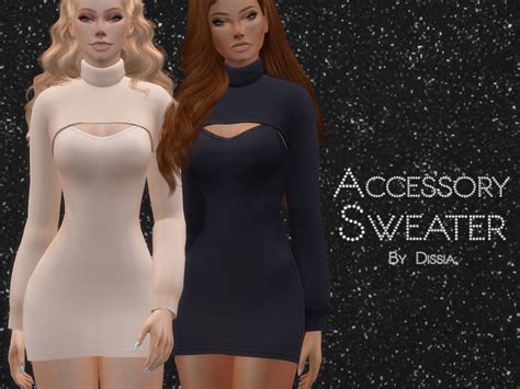 The Sims Resource Accessory Sweater