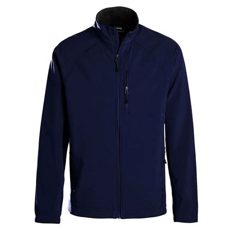 Landway Men S Navy Charcoal Matrix Soft Shell Jacket