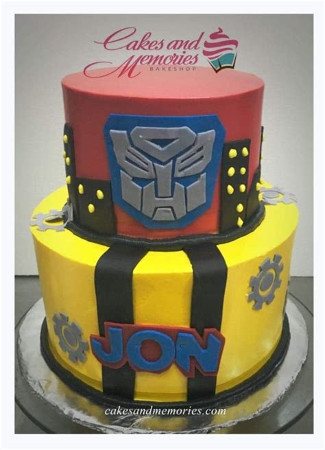 Transformers Cake - 2208 – Cakes and Memories Bakeshop