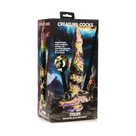 CC Cyclops Monster Silicone Dildo Vanilla Temptation
