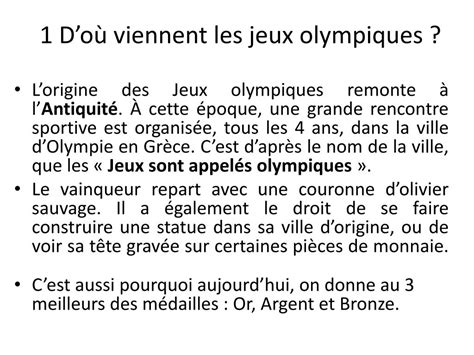 Ppt Jeux Olympiques Powerpoint Presentation Free Download Id5091089