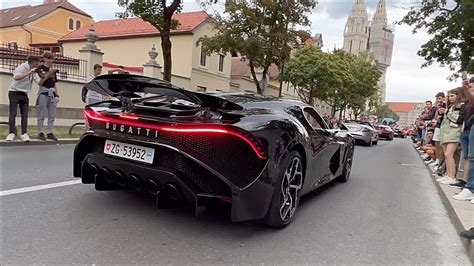 Super Car Owners Arriving To Zagreb K Bugatti Pagani Rimac