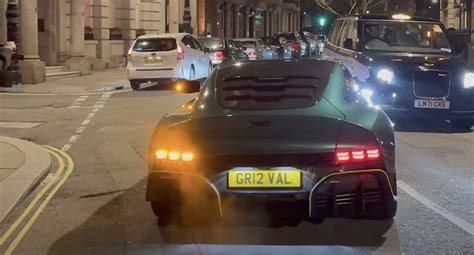 Celebrity Chef Gordon Ramsay Drives His M Aston Martin Valour In