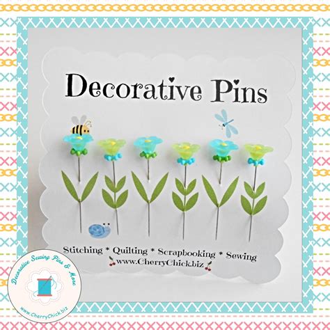 Cute Sewing Pins Ts For Quilter Decorative Pins Pretty Pins Fancy Pins Scrapbooking Pins