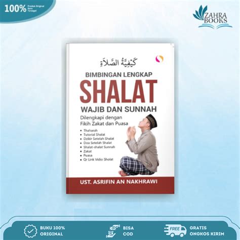 Jual Buku Bimbingan Lengkap Shalat Wajib Dan Sunnah Dilengkapi Dengan