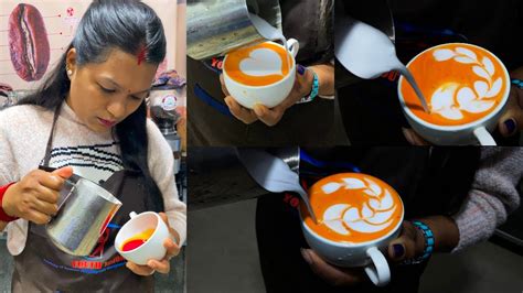 PRACTICE STEAMING MILK WITH SOAP WATER BARISTA TRAINING IN NEPAL