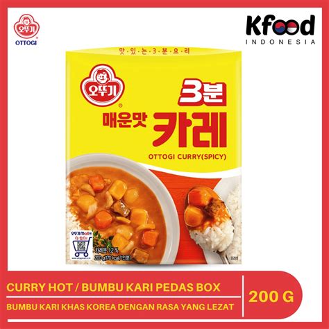Jual Ottogi Retort Curry Sauce Hot G Shopee Indonesia