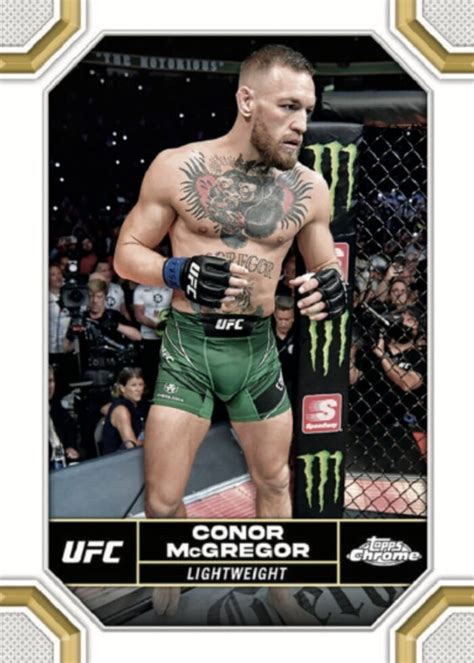 Conor Mcgregor Mma Profile Bio Stats And More Topps Ripped