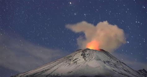 Noticias Teziutlan Informa Popocat Petl Registr Nueve Explosiones