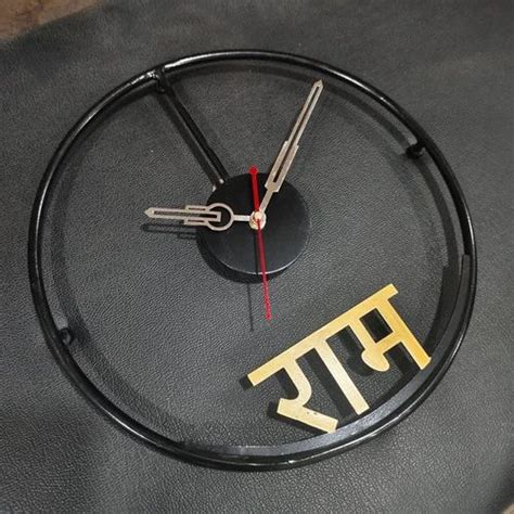 Analog Ram Antique Metal Wall Clock At Rs 500 In Morbi ID 2853878926230