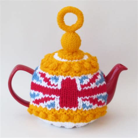 Union Jack Tea Cosy Knitting Pattern