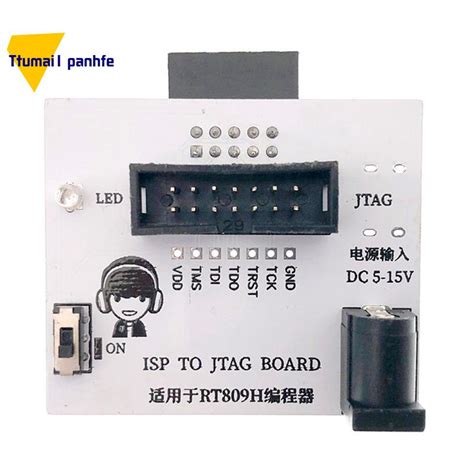 Isp To Jtag Board For Rt H Programmer Mcu Tms F Dc V Fast