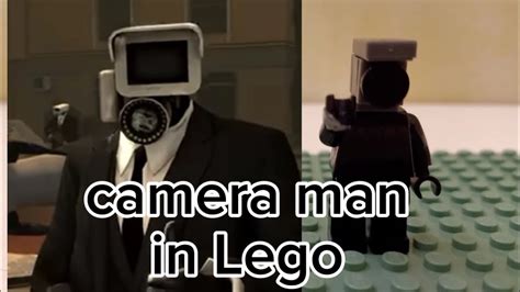 Cameraman In Lego Form Skibidi Toilet Full Tutorial Youtube