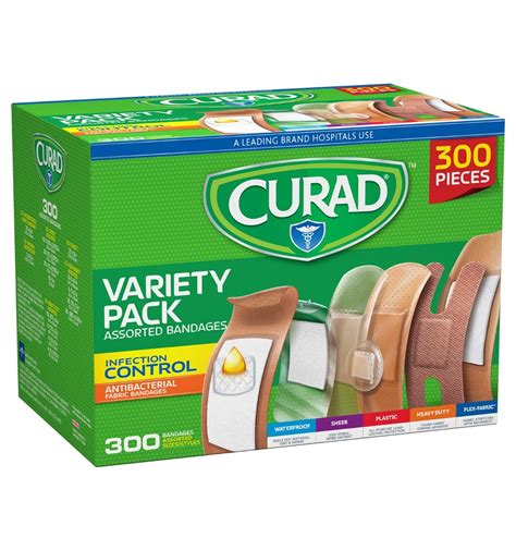 Curad Variety Pack Assorted Bandages Ct