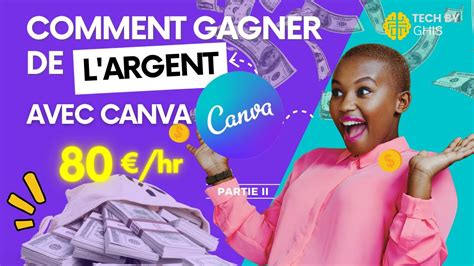 Moyens Simple De Gagner De L Argent Avec Canva Youtube