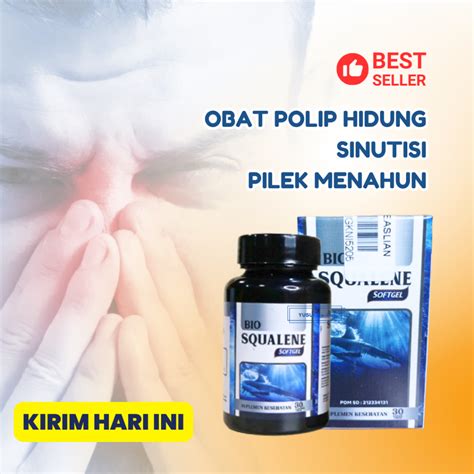 Jual Obat Polip Hidung Radang Sinusitis Kronis Rhinitis Alergi Pilek