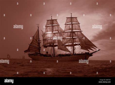 Tall Ship Norfolk Virginia Stock Photo Alamy