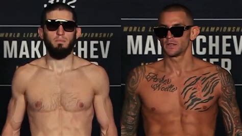 Ufc Islam Makhachev Vs Dustin Poirier Les R Sultats De La Pes E