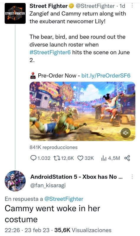 Na On Twitter Ha Salido El Nuevo Dise O De Cammy De Street Fighter